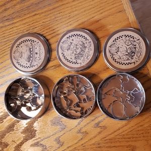 Goose Berry Patch Mini Cookie/Fondant/Pastry Cutters - Set of 3